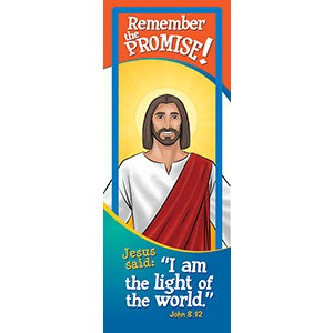 Christian Bookmark Light of The World Bookmark-BKMK02