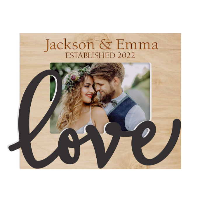 Love Photo Frame (5x7 Personalized) - ZWDP0005