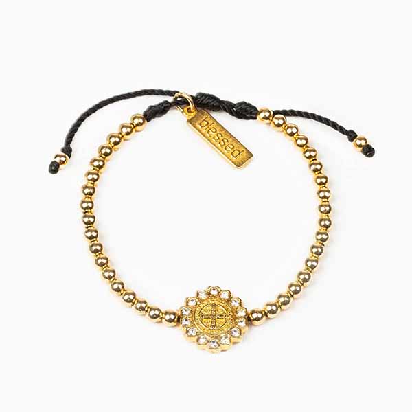 MSMH Mantra of Beauty & Brilliance Bracelet - 26042GD