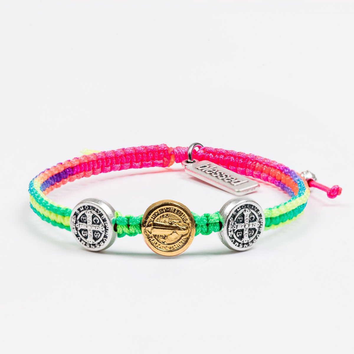 My Saint My Hero New Day Trinity Blessing Bracelet Mixed Medals -26045MX