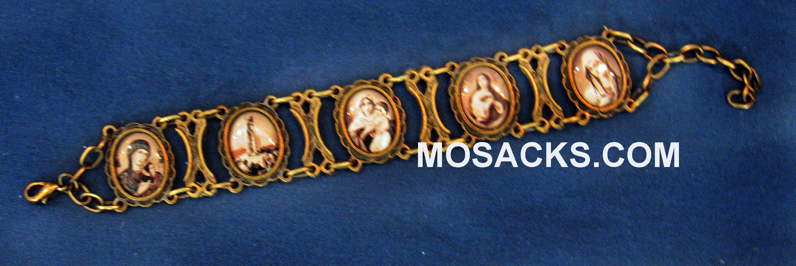 Mary, the Blessed Mother Antique Bracelet, 721G