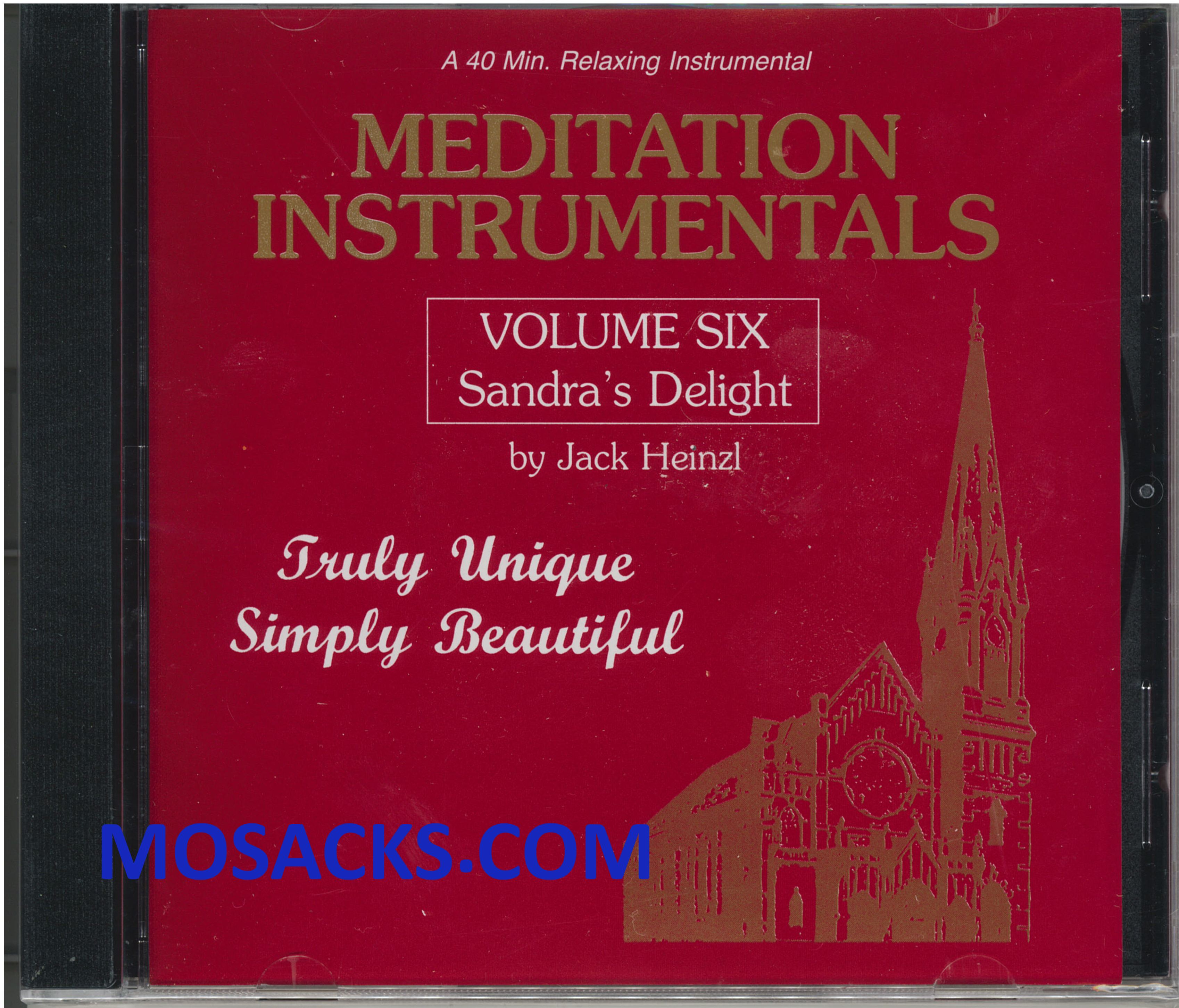 Meditation Instrumentals Volume 6 by Jack Heinzl 285-675430520016