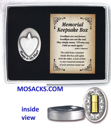 Memorial Keepsake Box Always In My Heart 5-AB101-6U00-2
