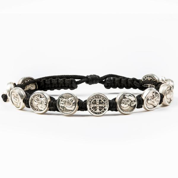 My Saint My Hero Saints And Heroes Bracelet-10008BK My Saint My Hero All Saints Blessing Bracelet