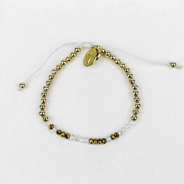 My Saint My Hero Will You Be My Sponsor Bracelet-16035GD