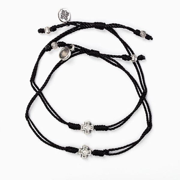 My Saint My Hero Together Prayer Bracelets Silver Medals 24051Series