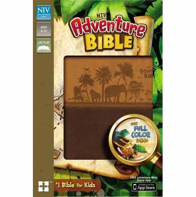 NIV Adventure Bible: Brown Leather Edition - 107681