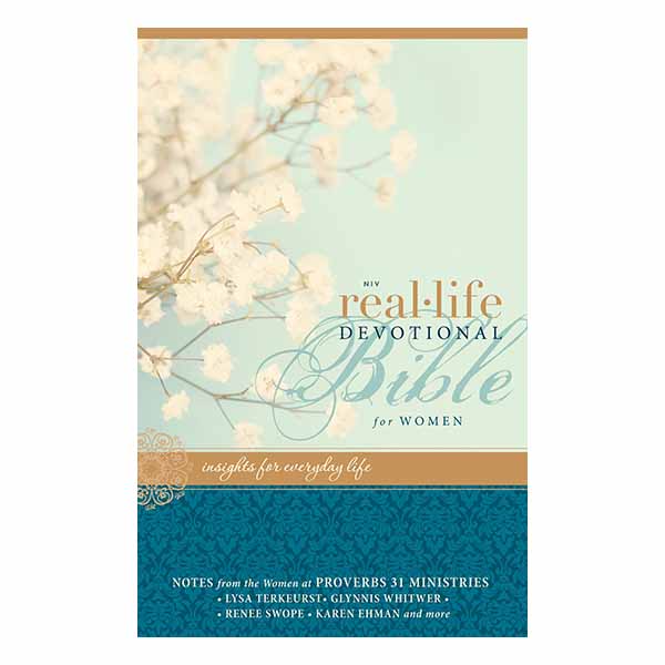 NIV Real-Life Devotional Bible for Women: Insights for Everyday Life - 9780310429470
