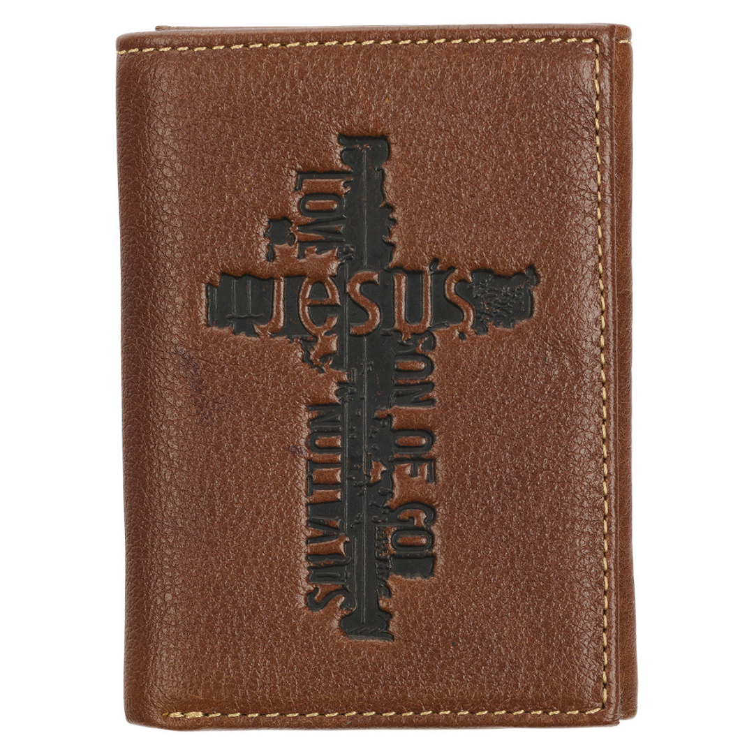 Names of Jesus Leather Wallet