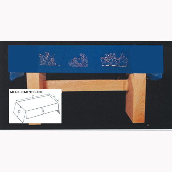 Nativity Washable Fitted Altar Cloth-SL9400