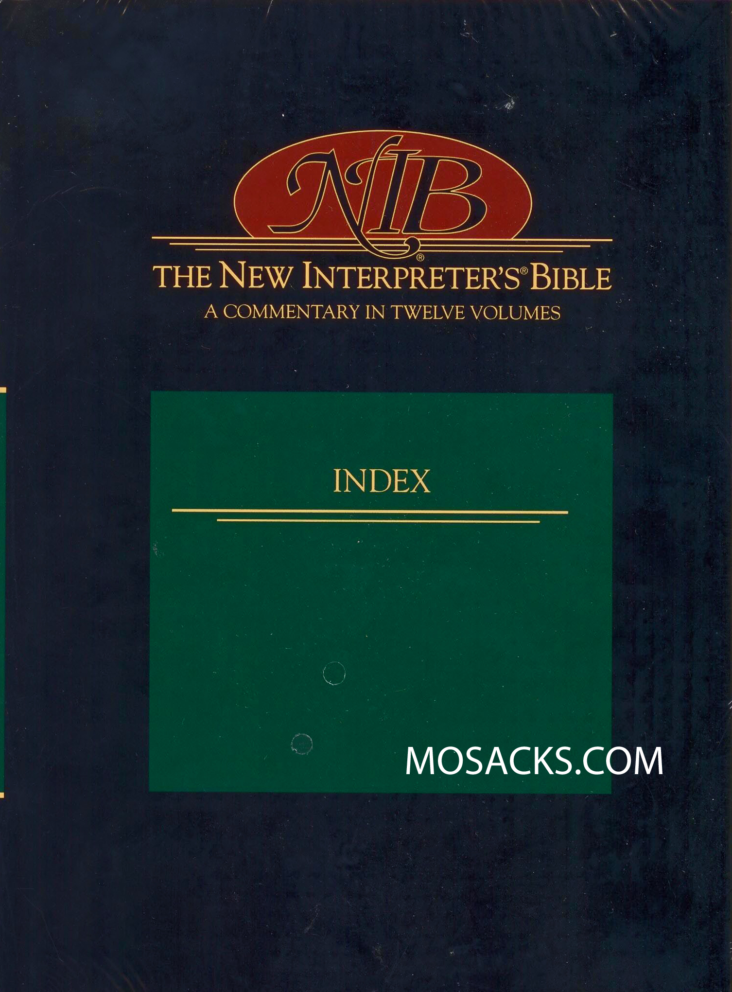 New Interpreter's Bible Index, Abingdon Press  #9780687039166