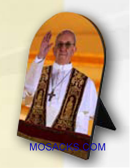 New Pope Francis I Blessing Arched Desk Plaque ADP-1851