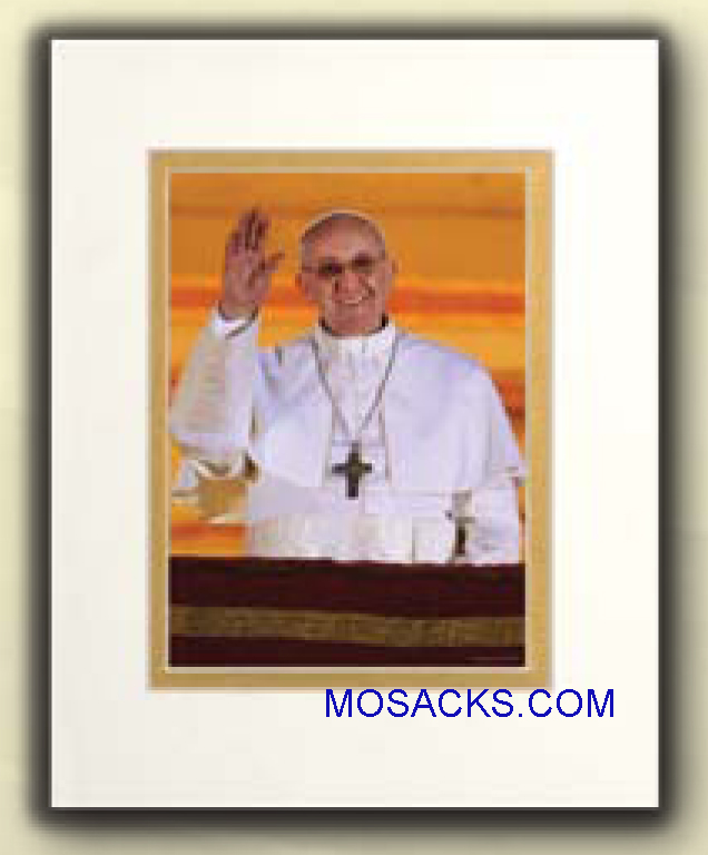 New Pope Francis I Matted Print 11x14 MAT-1850C
