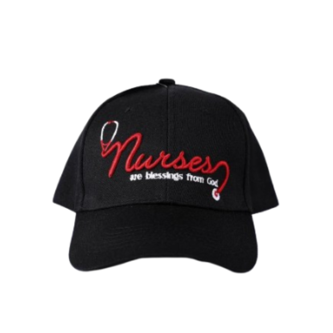 "Nurses are blessings from God" Cap - 788200539093