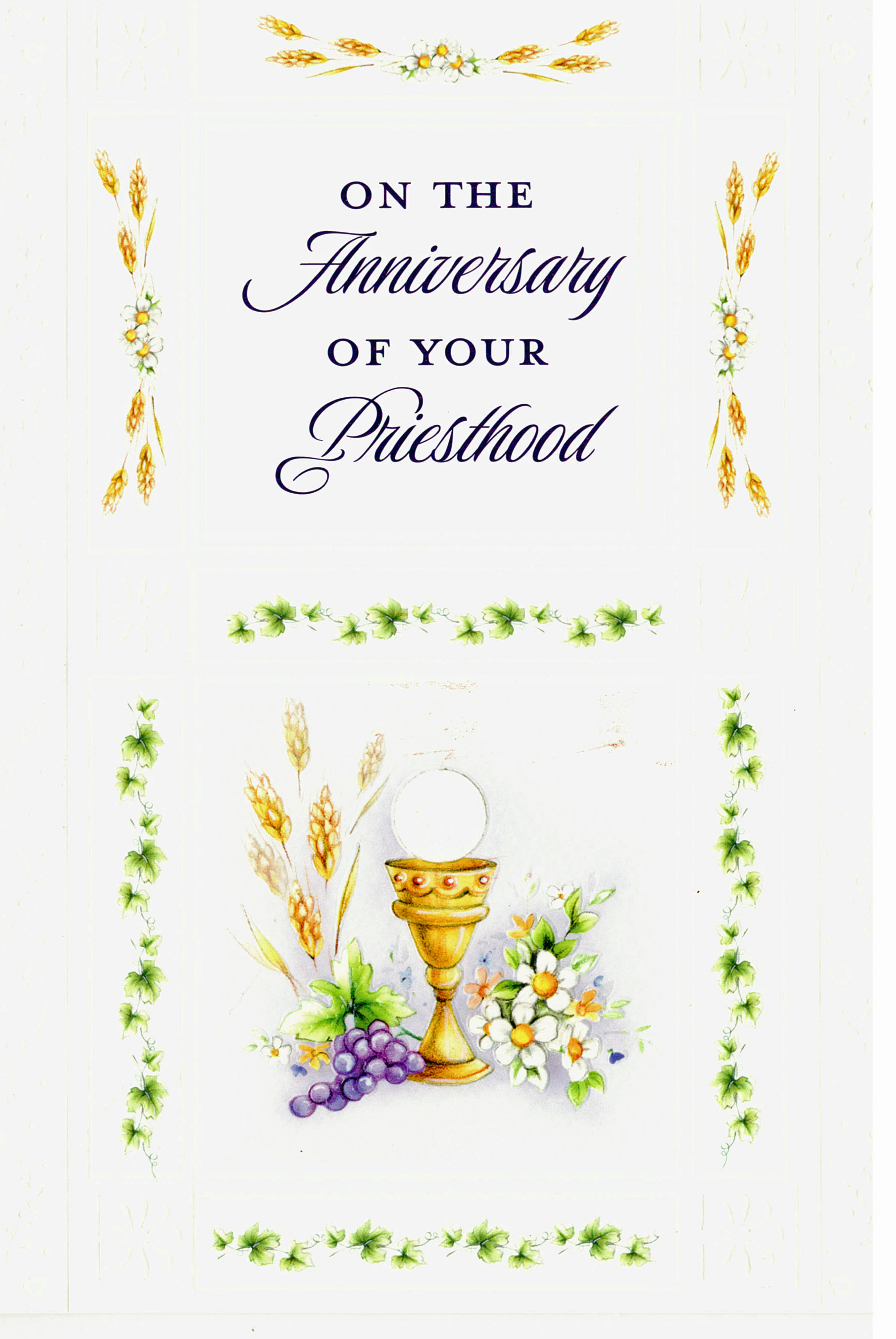 On The Anniversary Of Your Priesthood 238-RAOR87201