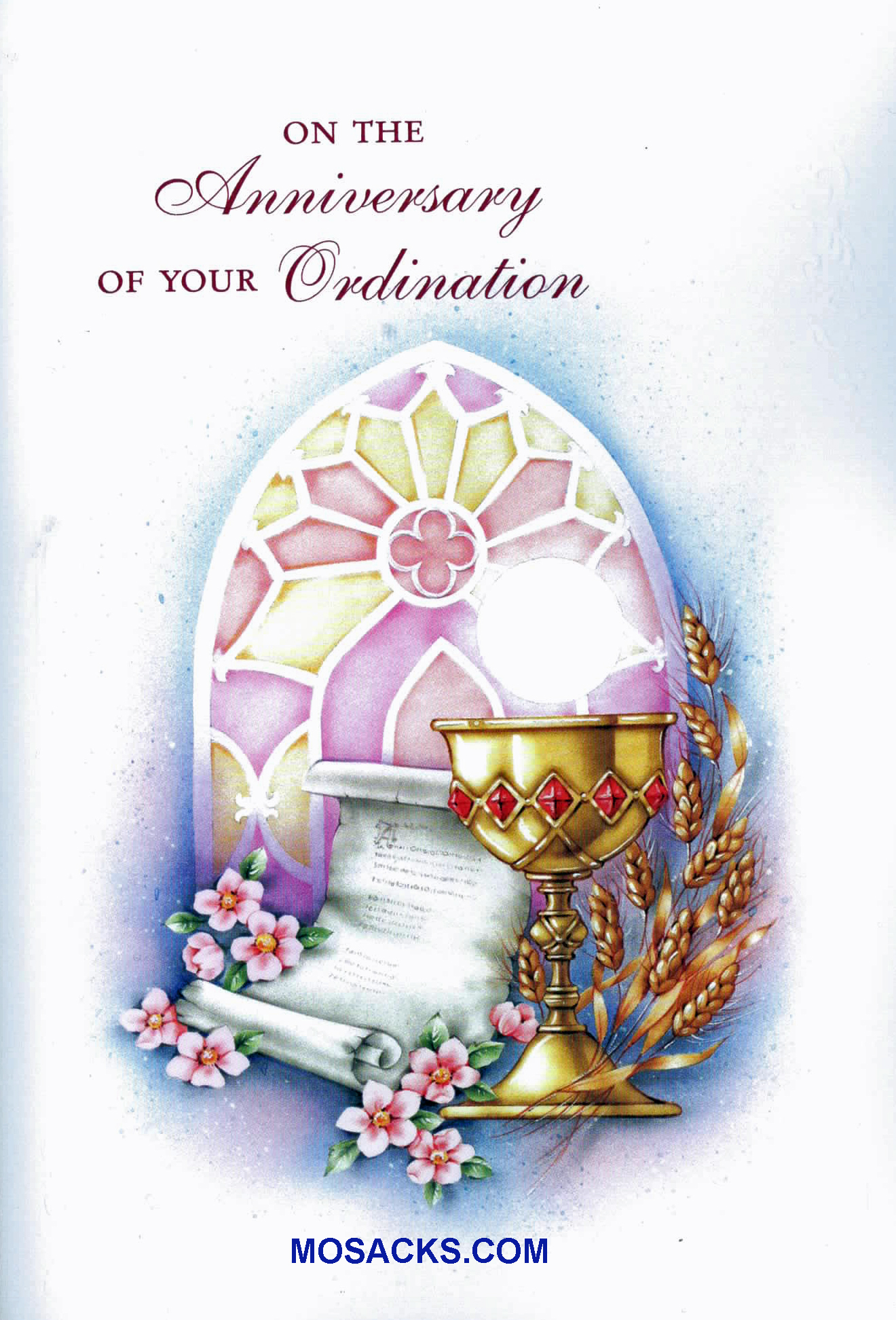 On The Anniversary Of Your Ordination Greeting Card-RAOR84283