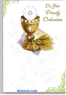On Your Priestly Ordination Greeting Card -ORD82655
