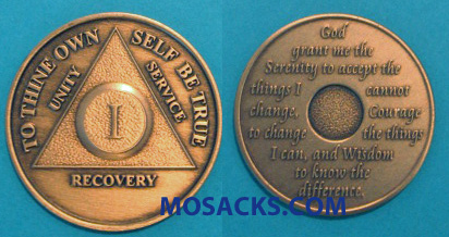 Anniversary Recovery Coins Bronze Yearly 1126189501