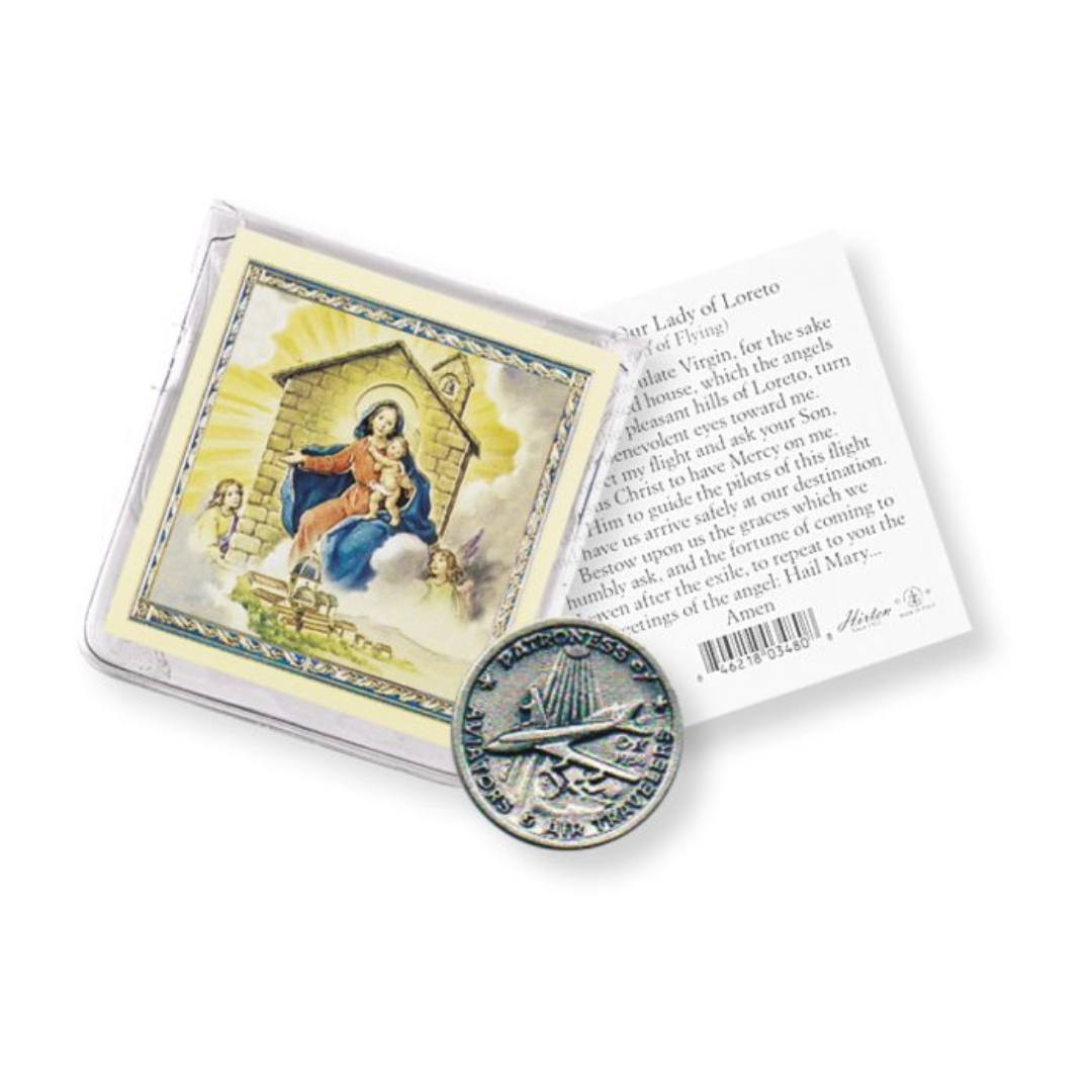 Our Lady Of Loreto Pocket Coin