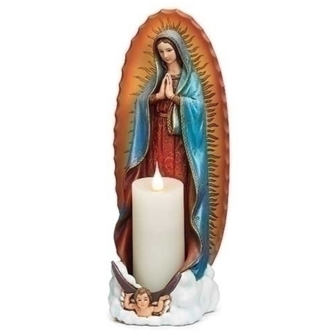 Our Lady of Guadalupe Candle Holder