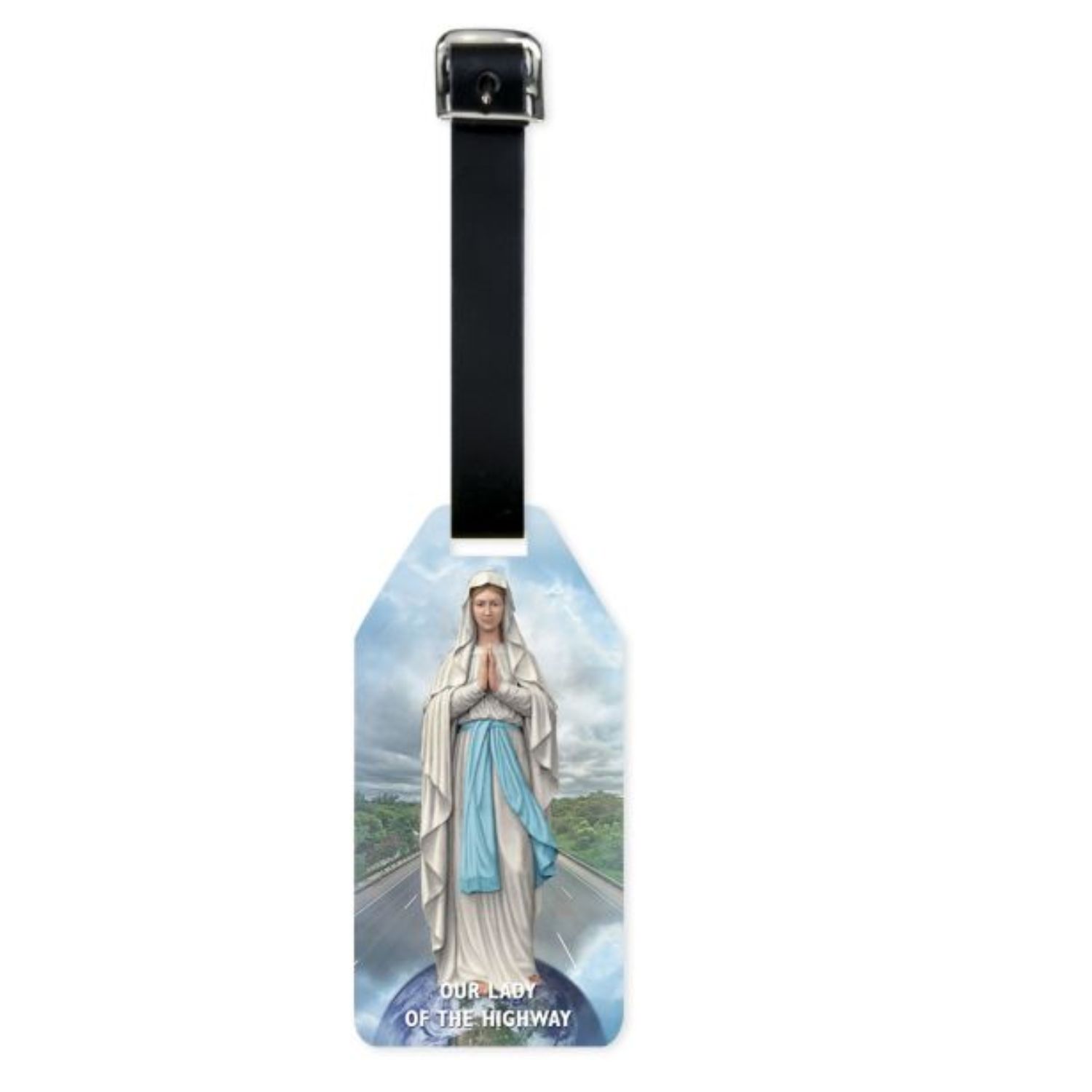 Luggage Tags Our Ladyof the Highway Flexible Poly 12-LT-293
