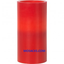 Precious Moments LED Red Pillar Candle 6"h 171401