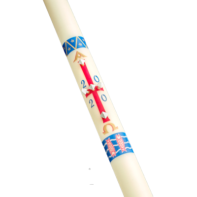 Paschal Candle Benedictine by Cathedral Candle