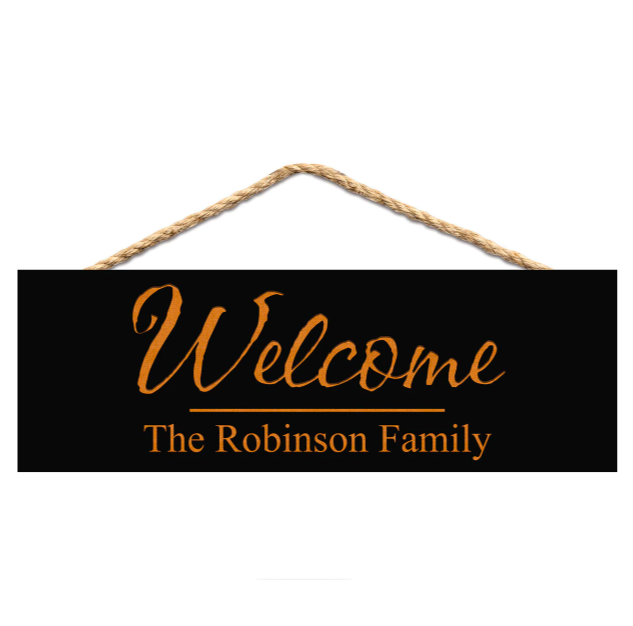 Personalized Hanging Sign - ZHPS0153
