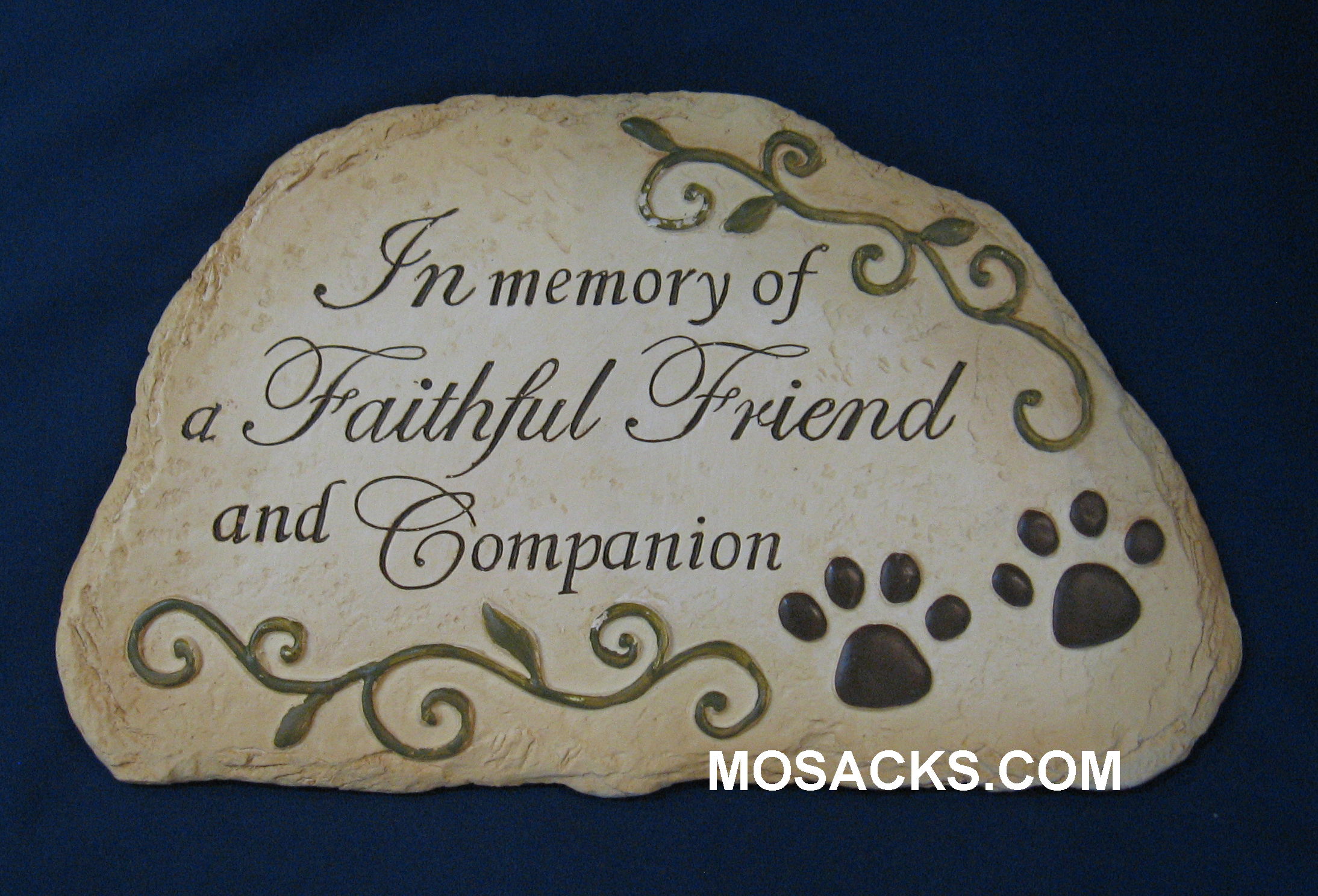 Pet Memorial Stone Faithful Friend-ER26226A, Pet Memorial Stone