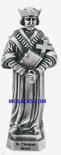 Pewter Statue St. Thomas More-JC3070E