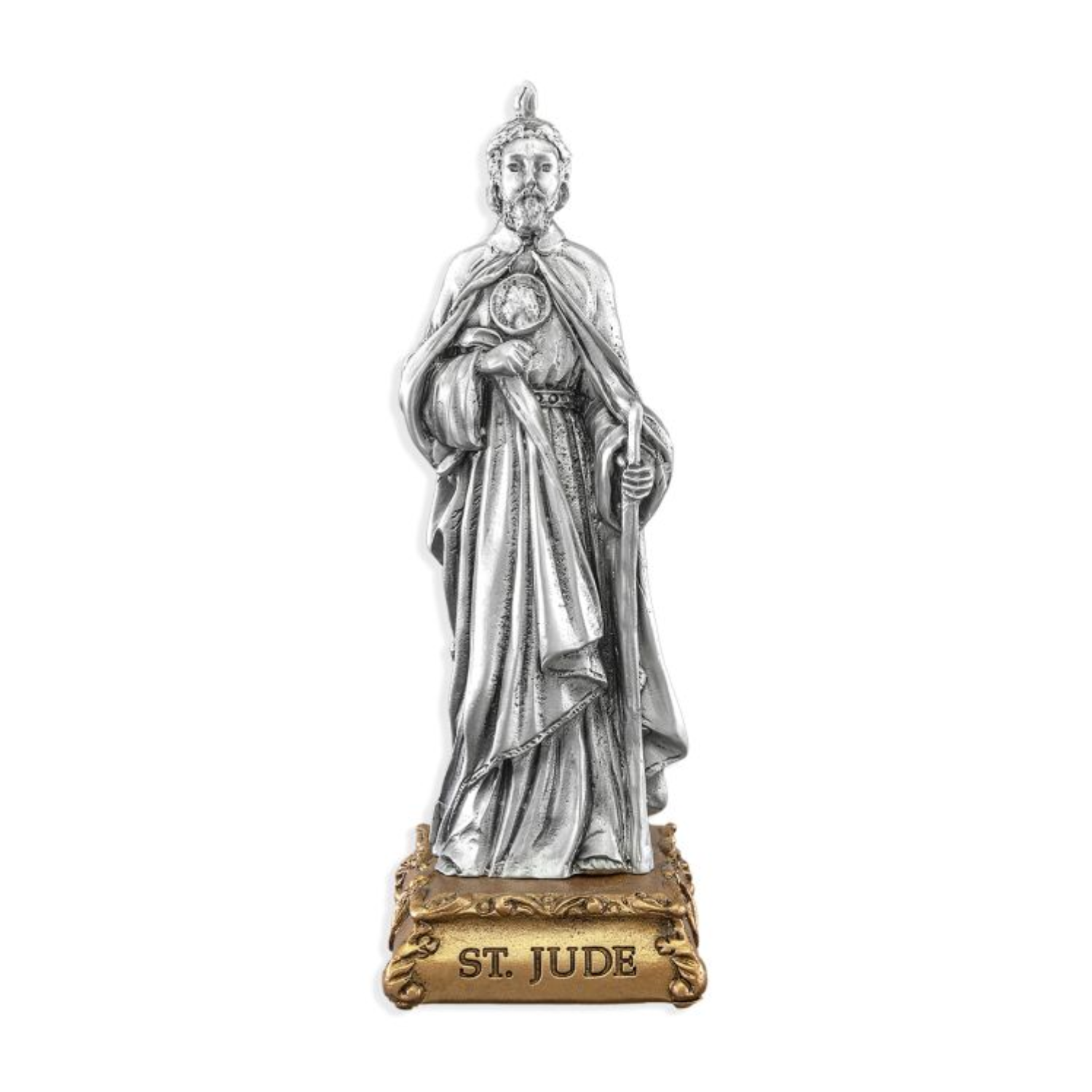 Pewter Statue 4.5 Inch St. Jude 12-1799-320
