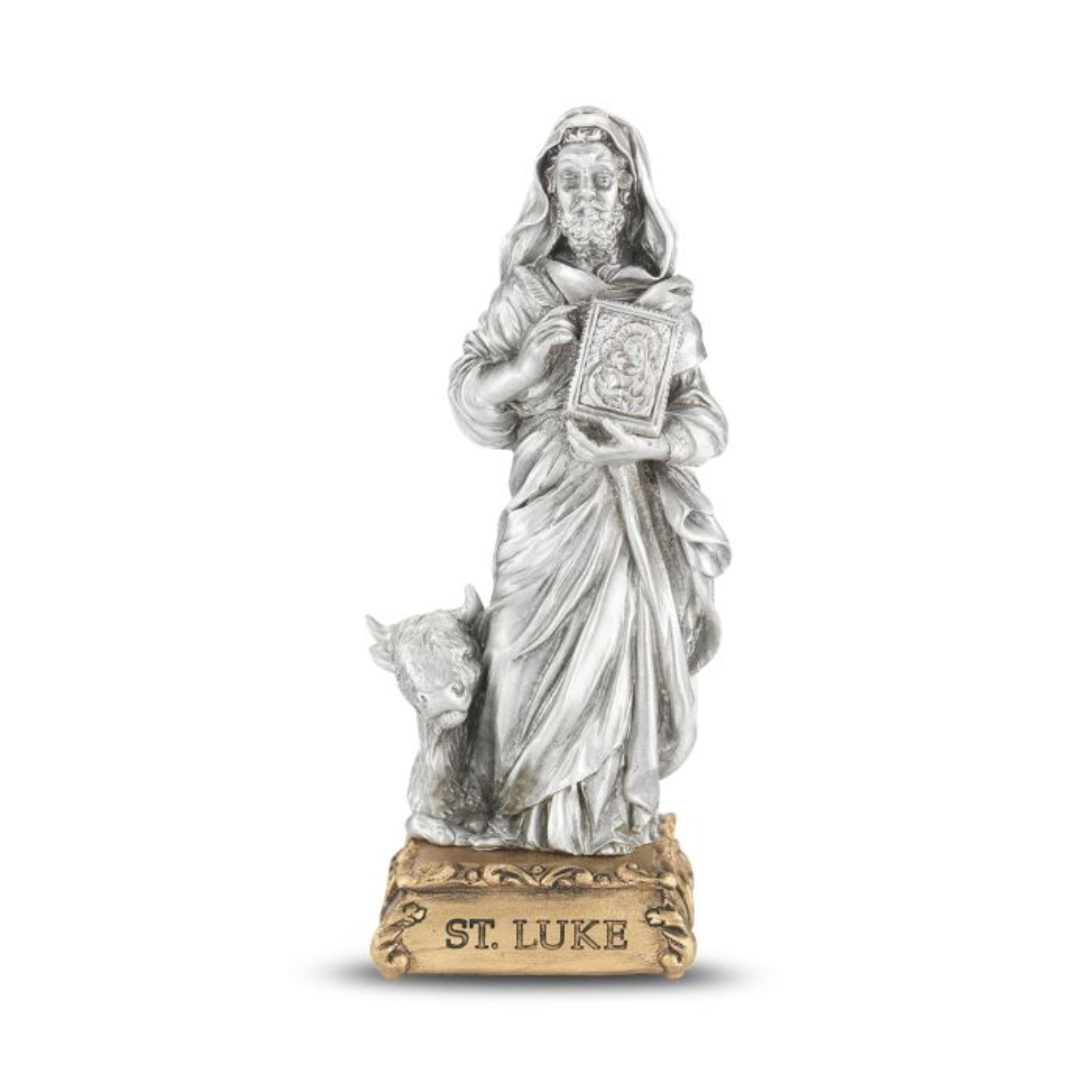Pewter Statue 4.5 Inch St. Luke 12-1799-482