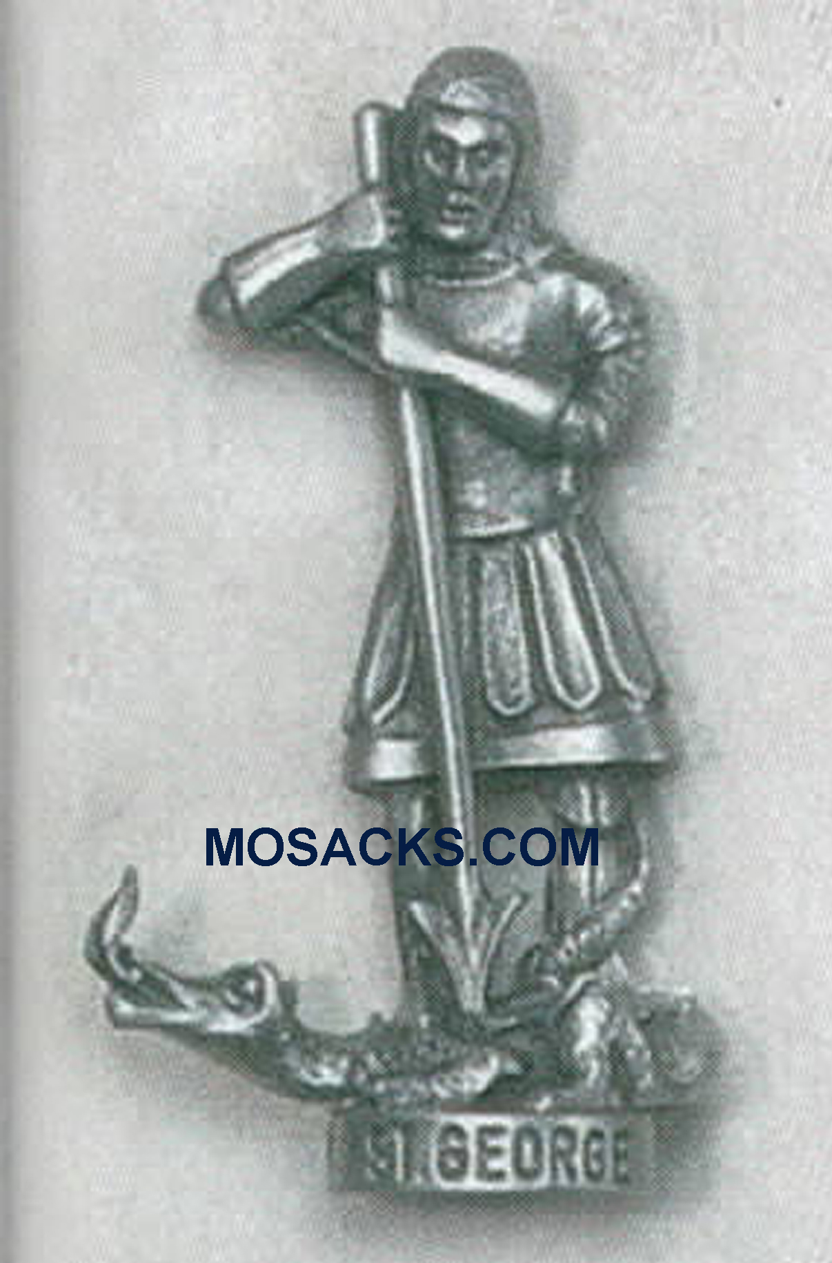 St. George Pewter Statue St. George-PW77720