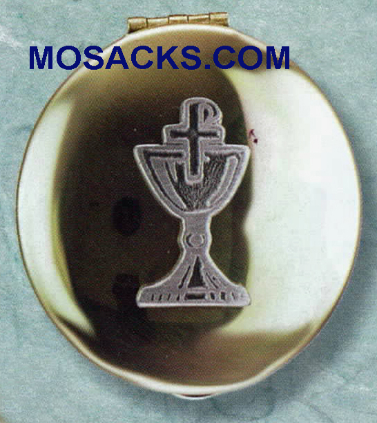 Polished Brass Pyx Chalice 15 Host Capacity-87009