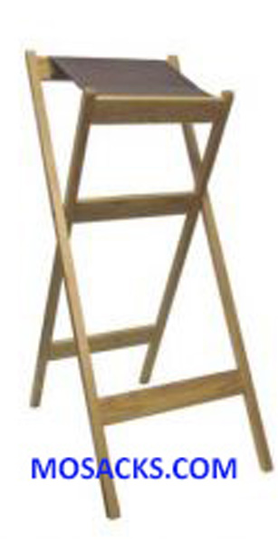 Church Furnishings W Brand Wooden Portable Lectern with Vinyl Top 40-310