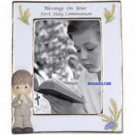 Precious Moments Communion Blessings Frame Boy - 123411