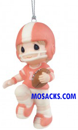 Precious Moments You're My First Pick Football Player Boy Ornament-161042