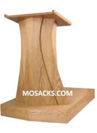 Church Furniture Pulpit Wooden with two shelves 40-631