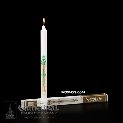 R.C.I.A. New Life Decal Design Candle 7/8 x 11 3/4" 84303601