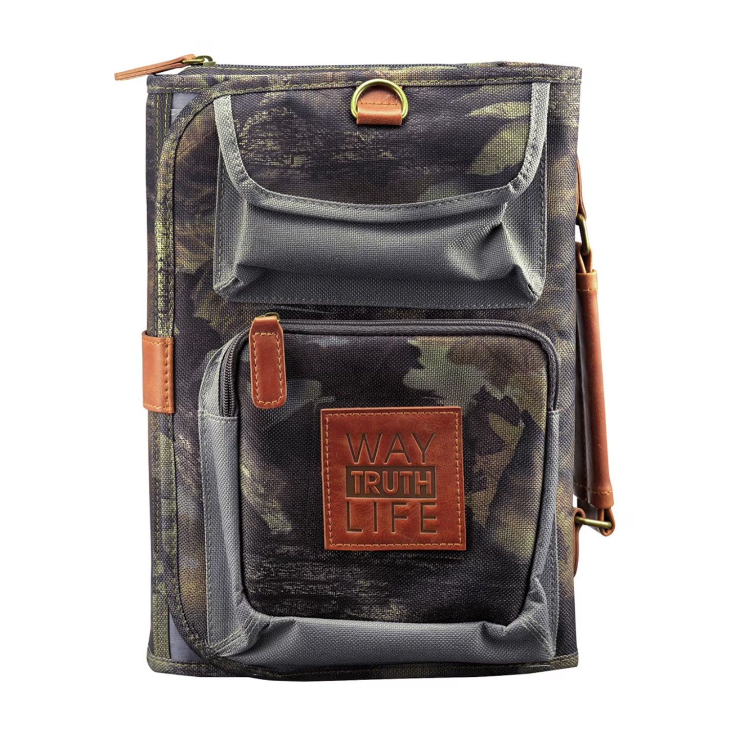 Real Tree (Camouflage/Trifold Organizer) Bible Cover - 6006937120914