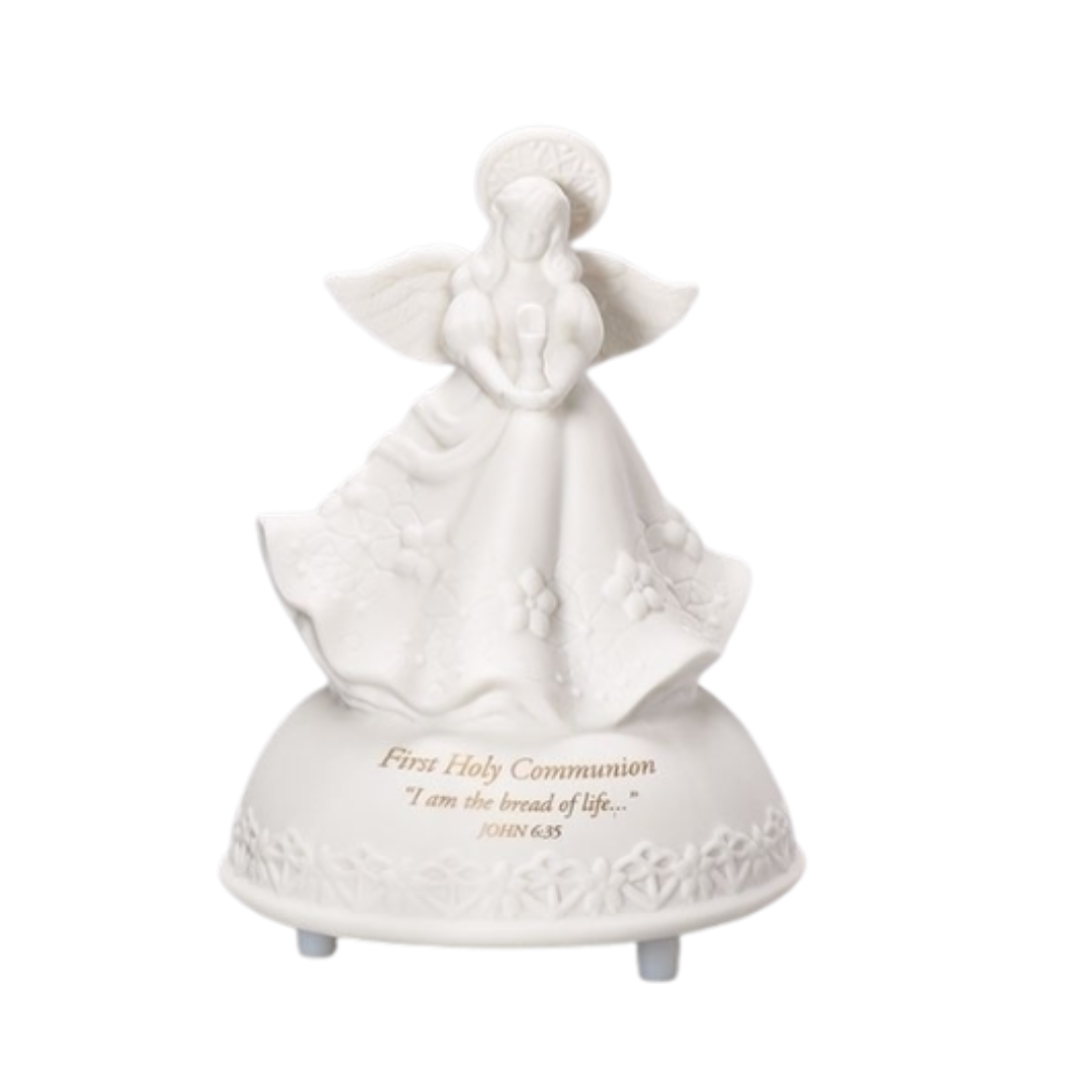 First Holy Communion Musical Angel Figure #92102
