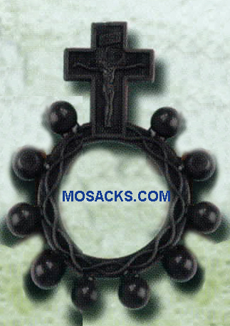Rosary Ring Black Plastic 1-3/4" 95301