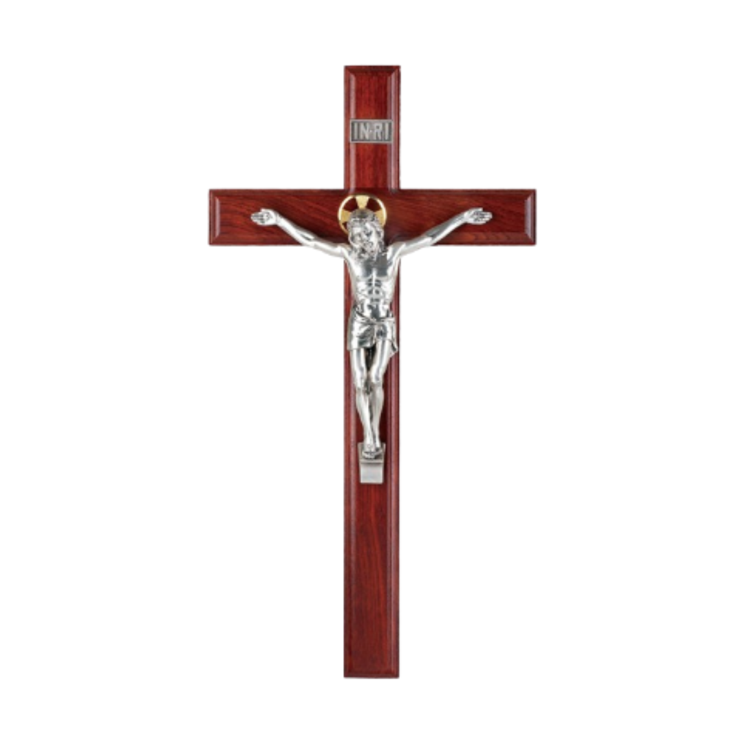Rosewood Crucifix with Salerni Corpus 9 inch 17/426 9" Rosewood Crucifix