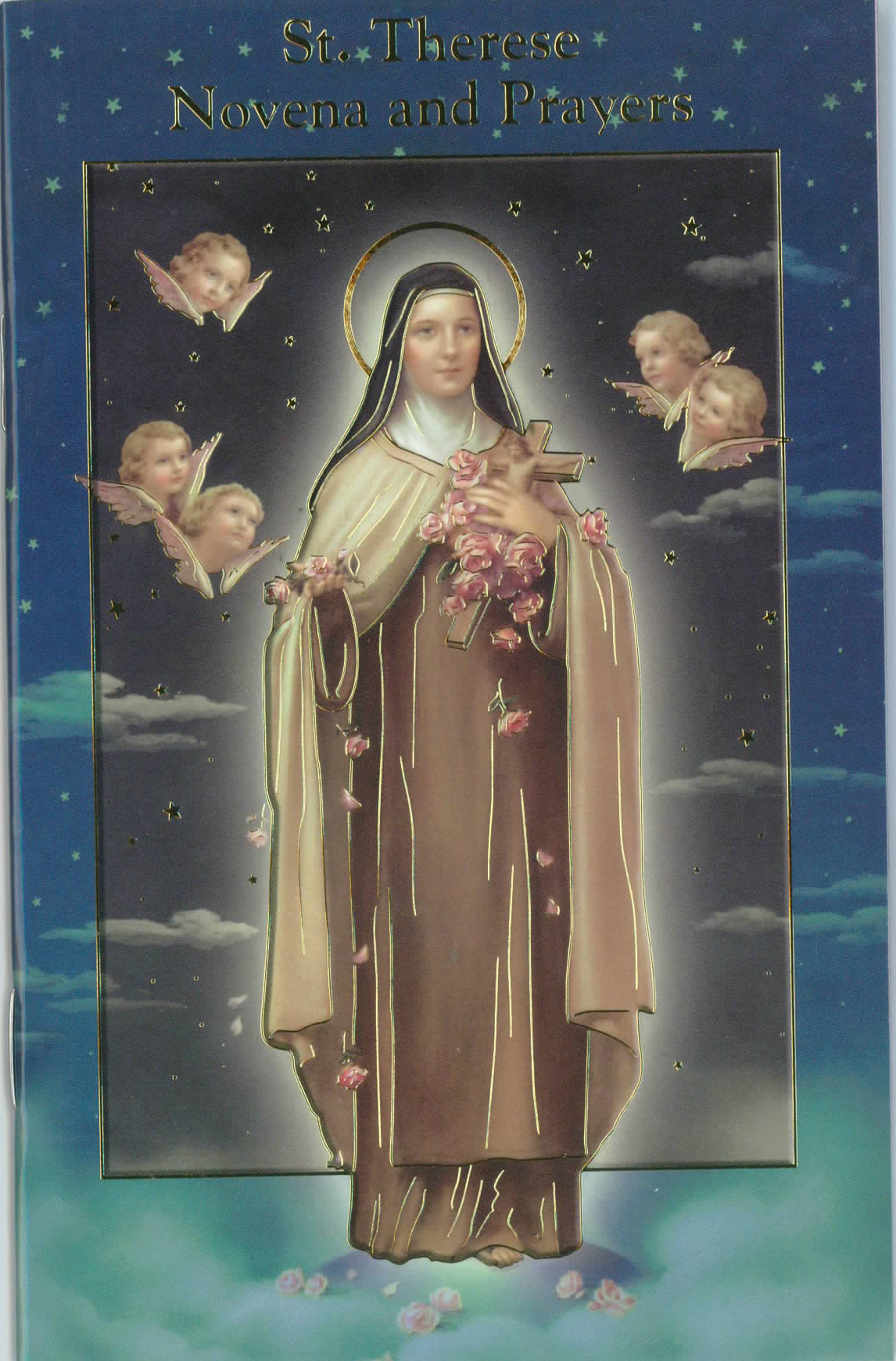 St. Therese Novena and Prayers Book 12-2432-341 is 3.75" x 5-7/8" and