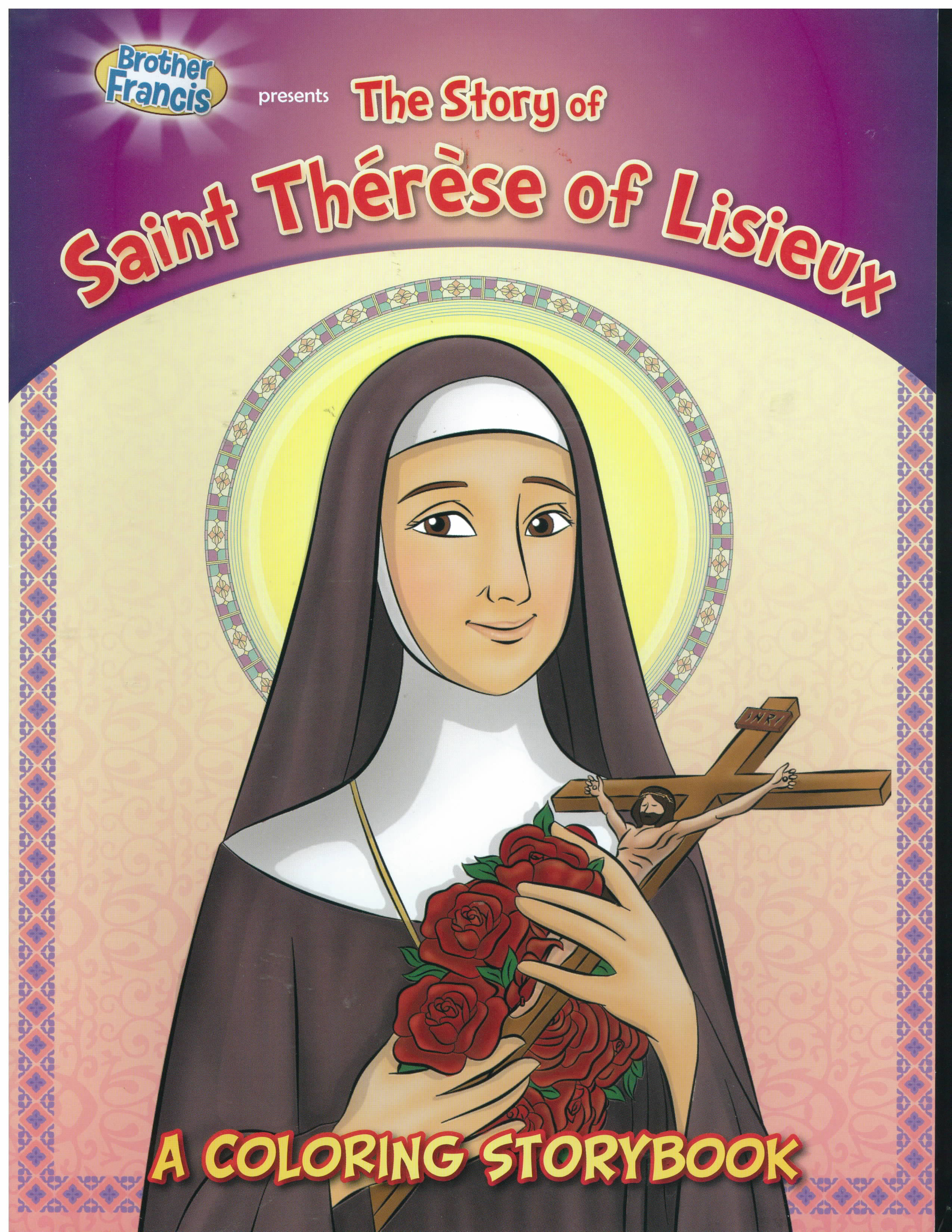 Saint Therese of Lisieux Coloring Storybook-CSB-STL