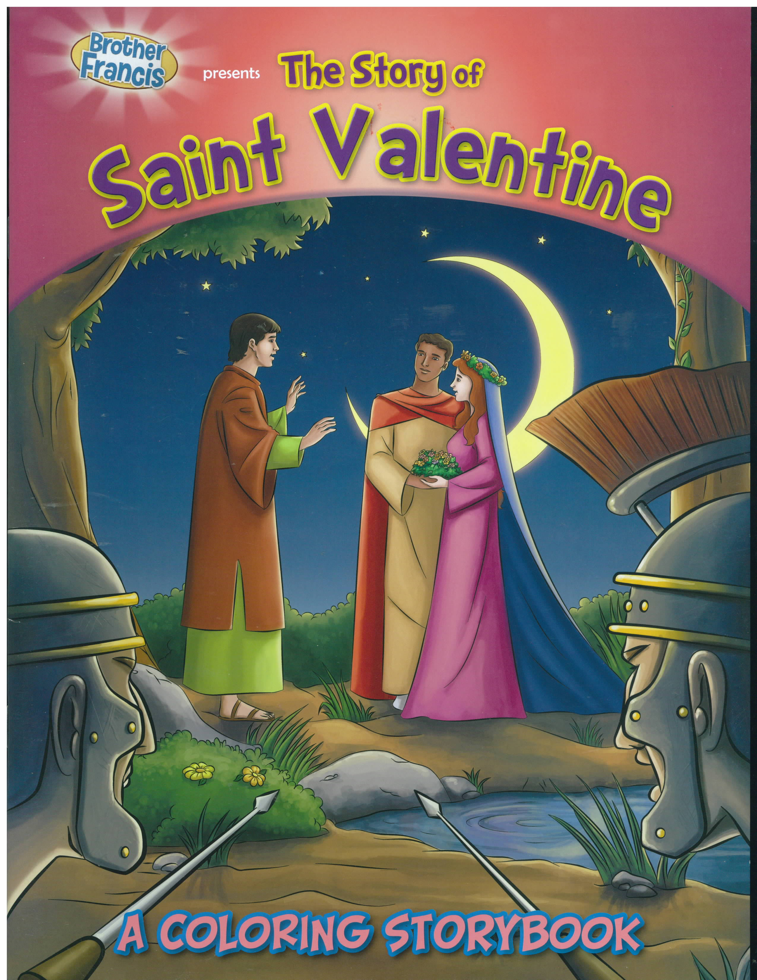 Saint Valentine Coloring Storybook-CSB-VAL