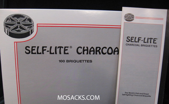 Self-Lite Charcoal Briquettes, 100 per box