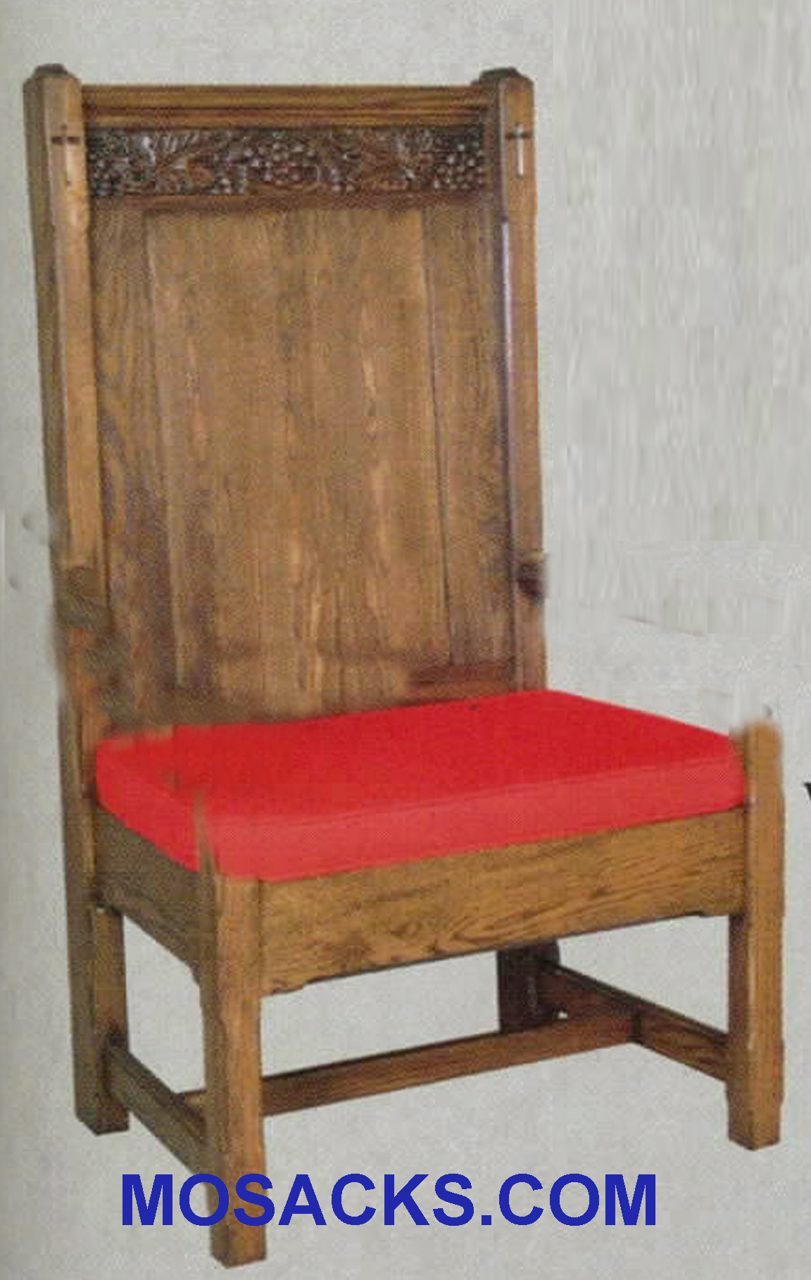Side Chair w/o arms w/wood back 24" w x 23" d 48" h 40-151