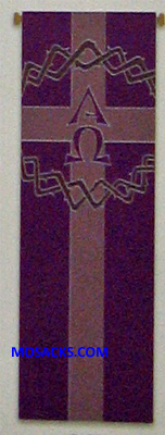 Slabbinck Large Inside Banner Crown of Thorns & Alpha-Omega 7155