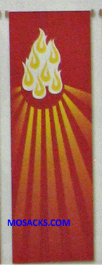 Slabbinck Large Inside Banner Flames 7116